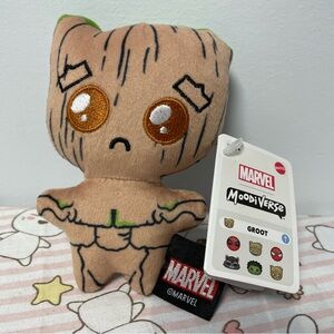 Groot Marvel Plush MoodiVerse Mini Toy Disney Guardians of the Galaxy Mattel NWT